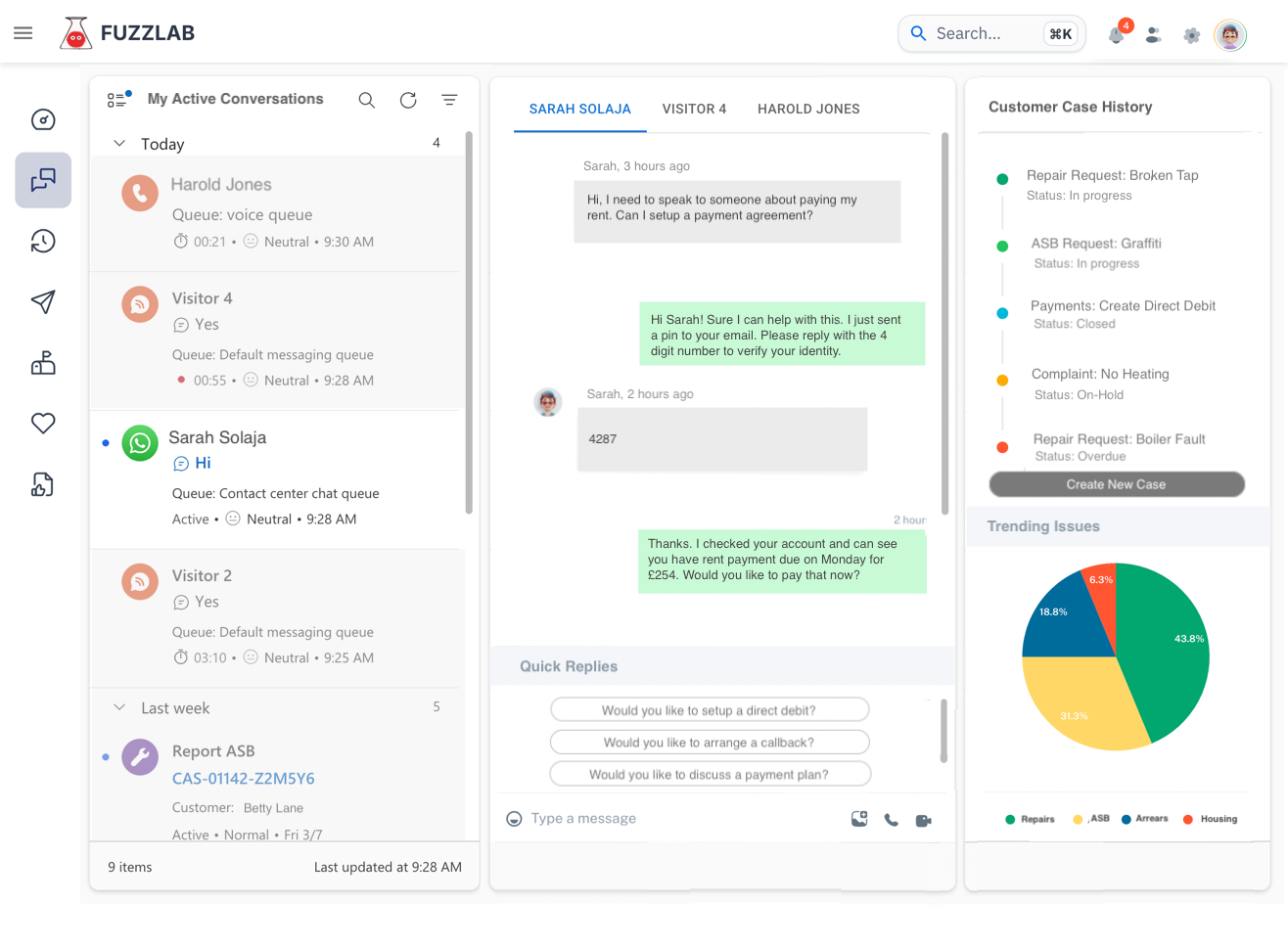 Main dashboard illustration